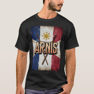 Arnis Filipino Martial Arts Vintage T-Shirt Escrim