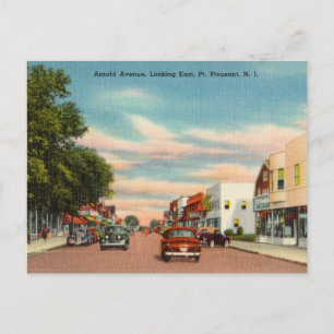 Arnold Avenue, Pt. Angenehm New Jersey Postkarte