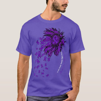 Arnold Chiari Malformation Bewusstsein Sonnenblume T-Shirt