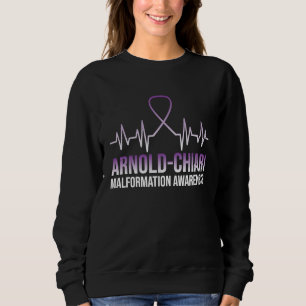 Arnold Chiari Malformation Krieger Lachen Überlebe Sweatshirt