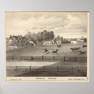 Arnold House, Point Pleasant, NJ Poster