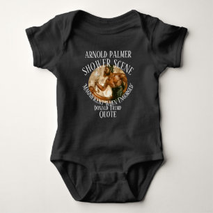 Arnold Palmer Prächtig Aufgedunsener Donald Trump Baby Strampler
