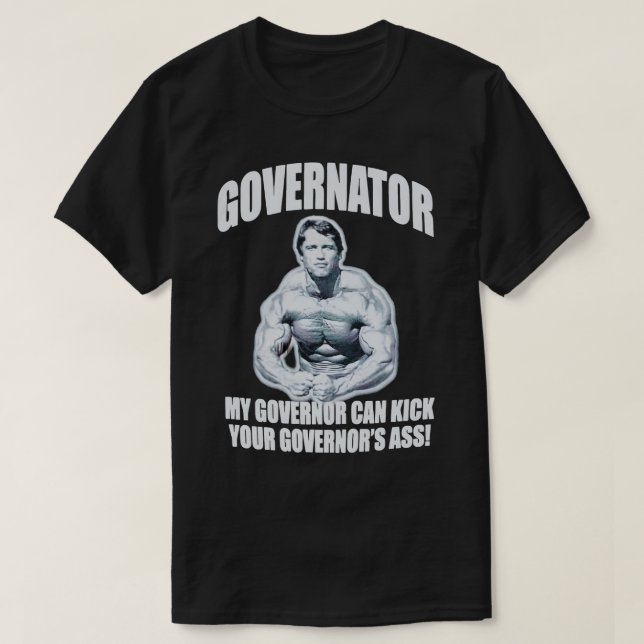 Arnold Schwarzenegger-Gouverneur T-Shirt (Design vorne)