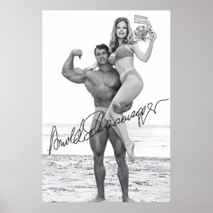 Arnold Schwarzenegger Poster - Magazin-Cover Art