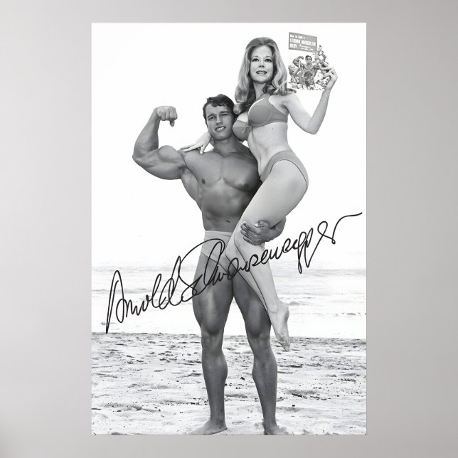 Arnold Schwarzenegger Poster - Magazin-Coverkunst (Vorne)