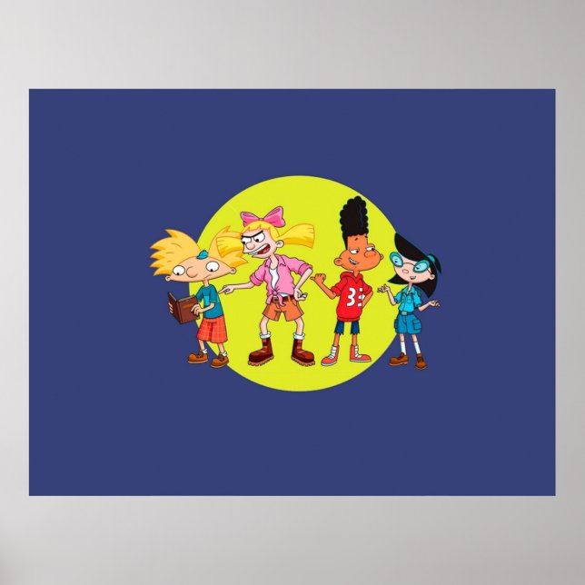 Arnold und Freunde Hey Poster (Vorne)