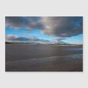 Arnside Cumbria England Magnetkarte