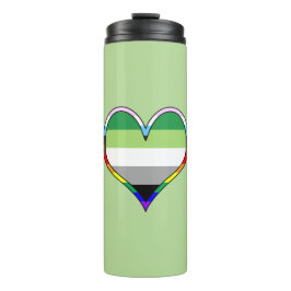 Aro Pride Heart Thermal Tumbler Thermosbecher