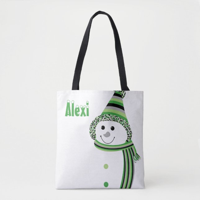 Aro Pride Snowman Snowperson Green Grau Black (Vorderseite)