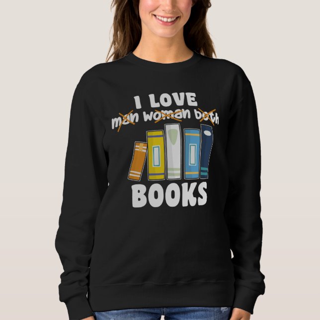 Aroace Books  Books In Aroace Flag Sweatshirt (Vorderseite)