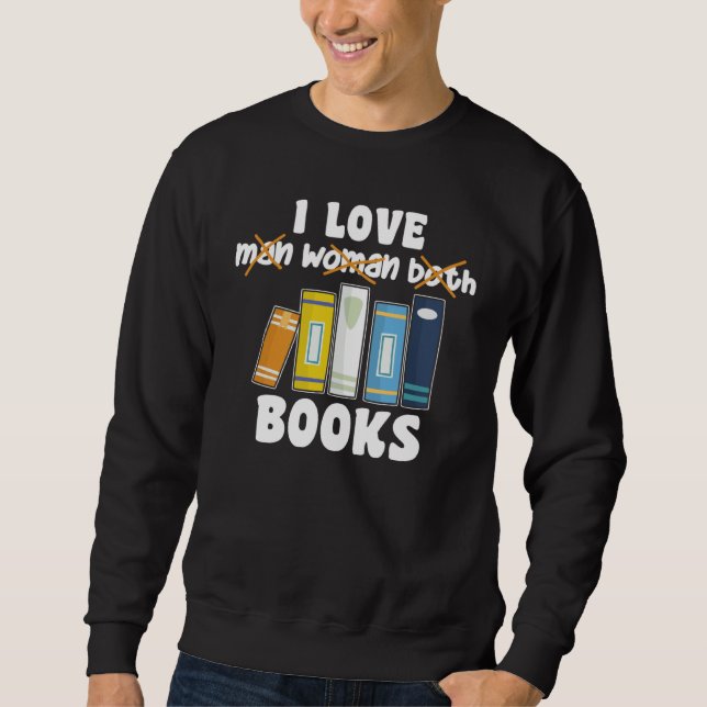 Aroace Books  Books In Aroace Flag Sweatshirt (Vorderseite)
