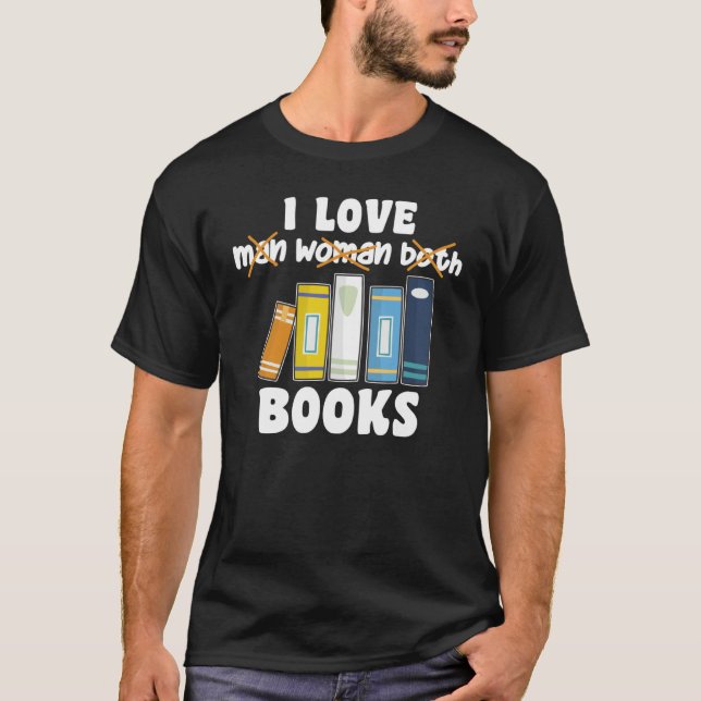 Aroace Books  Books In Aroace Flag T-Shirt (Vorderseite)
