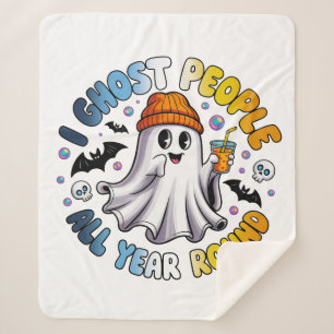 AroAce Funny Halloween - I Ghost People Sherpadecke