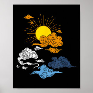 Aroace Pride Aro Ace Lgbtq Flag - Japanisches Arom Poster