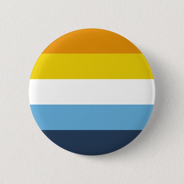 AroAce Pride Flag LGBT Pride Button (Vorderseite)