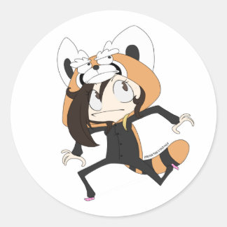 ArohaTheStrange - Klassischer Rundsticker Runder Aufkleber