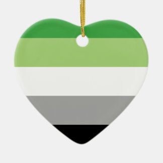 aromantic Flagge Keramikornament