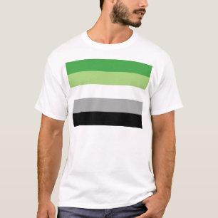 Aromantic Flagge T-Shirt