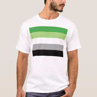 Aromantic Flagge T-Shirt