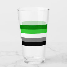 Aromantic Flaggen-Liter-Glas