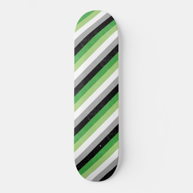 Aromantisch Skateboard (Vorderseite)