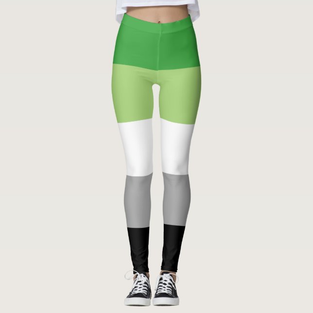 Aromantische Leggings (Vorderseite)