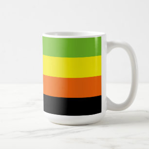 Aromantische Pride-Flagge Kaffeetasse
