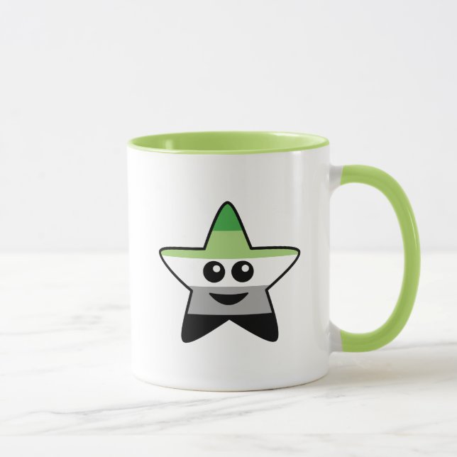Aromantische Star-Tasse Tasse (Rechts)