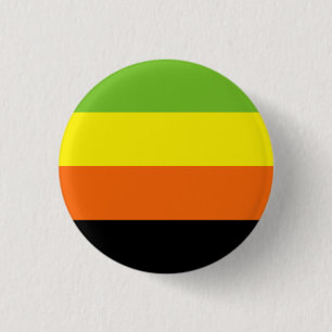Aromantische Stolperflagge Button
