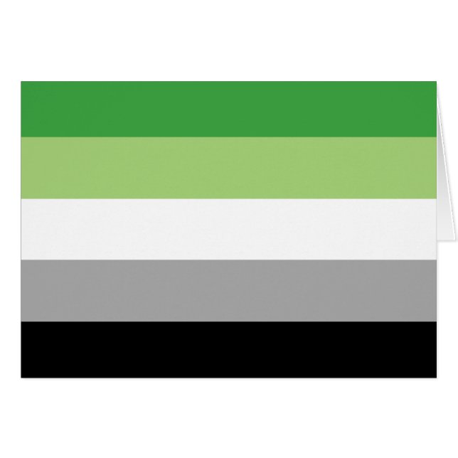 Aromantische Streifen (Vorderseite (Horizontal))