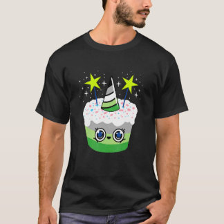 Aromantischer Kuchen Aromantischer Stolz T-Shirt