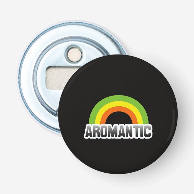 Aromantischer Stolz Flaschenöffner (Vorderseite)