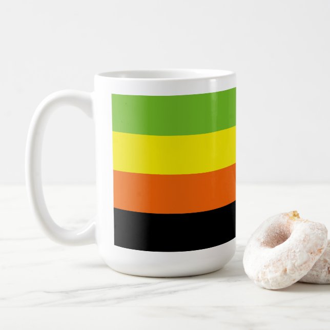 Aromantischer Stolz Kaffeetasse (Mit Donut)