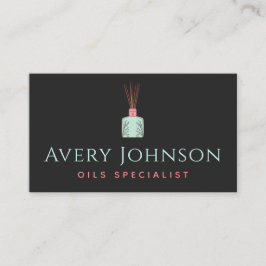 Aromatherapie ätherisches Öl Diffuser soziale Medi Visitenkarte