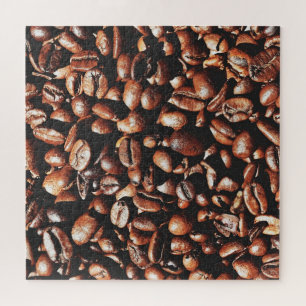 aromatische Kaffeebohnen - I Liebe Kaffee Puzzle