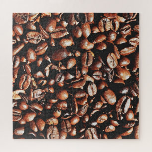aromatische Kaffeebohnen Puzzle