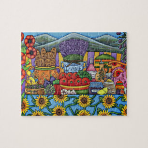 Aromen von Provence-Puzzlespiel durch Lisa Lorenz Puzzle