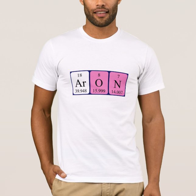 Aron Periodenname Shirt (Vorderseite)