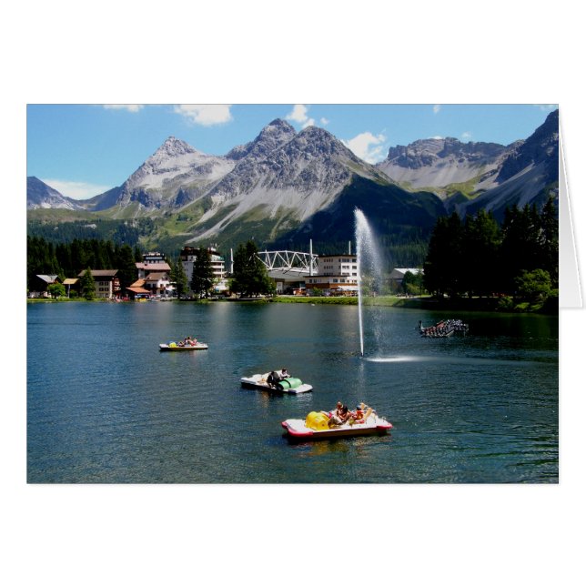 Arosa-Karte (Vorderseite (Horizontal))