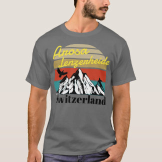 Arosa Lenzerheide ski Schweiz T-Shirt