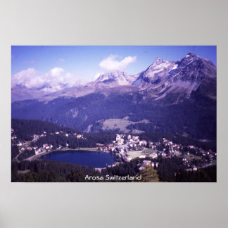 Arosa Schweiz Poster