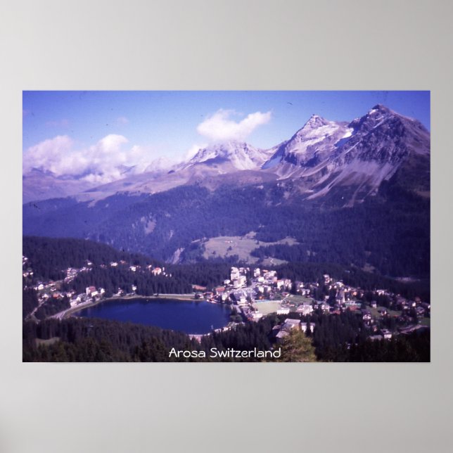 Arosa Schweiz Poster (Vorne)