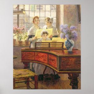 Around the Piano Poster