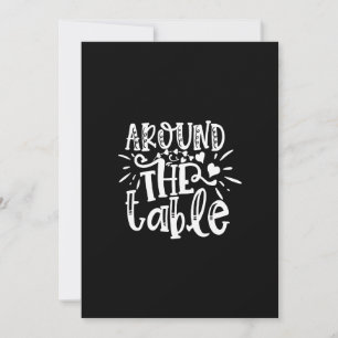 around the table einladung