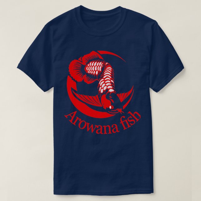 Arowana Fisch Classic TShirt (Design vorne)