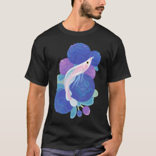 Arowana und Pfingstrose T-Shirt
