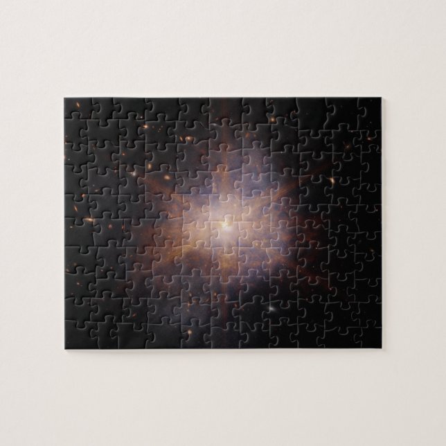 Arp 220 WEBB SPACE TELESCOPES Galaxy Interaktionen Puzzle (Horizontal)