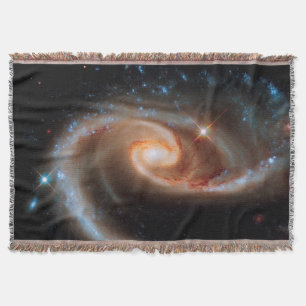 Arp 273 Rosen-Galaxien Hubble Weltraum-Foto Decke