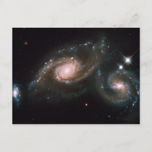 Arp 274 Galaxies NASA Space Postkarte