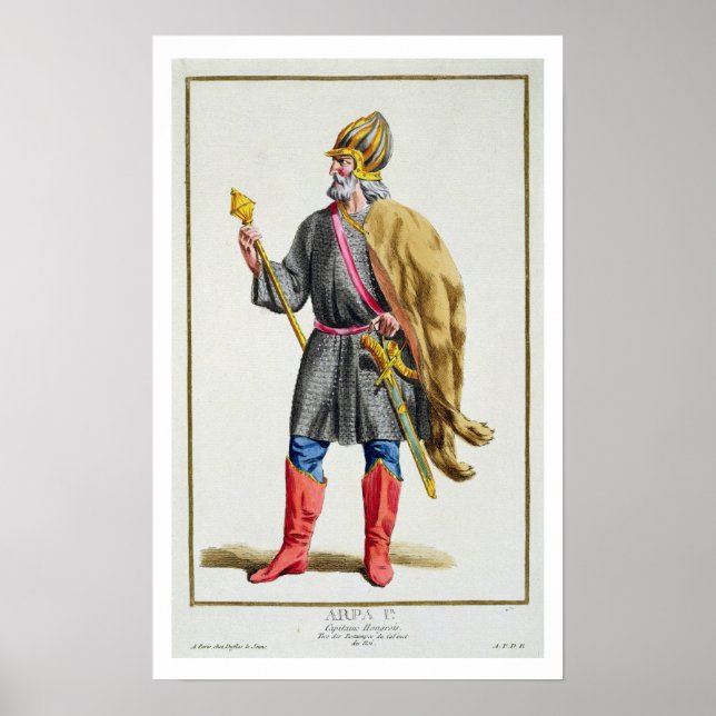Arpa I von "Receuil des Estampes, Beauftragter le Poster (Vorne)